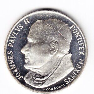 Vatican Pope John Paul II Medal (b89)